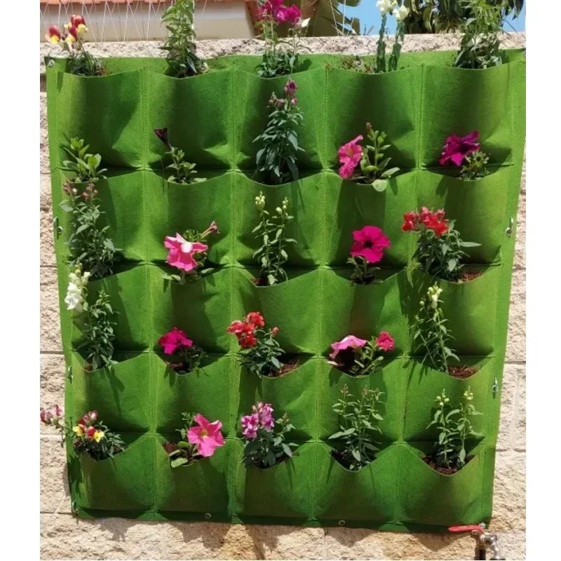 Sac Jardinière Vertical pour succulentes et légume - Plante-pousse-plus